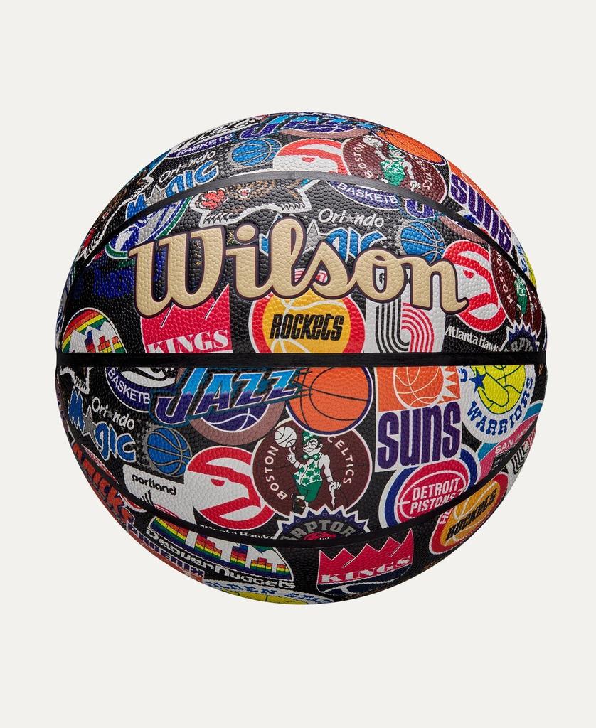 Баскетбольний м'яч Wilson NBA ALL TEAM RETRO BSKT розмір 7 WZ4028501XB7 (Оригінал)