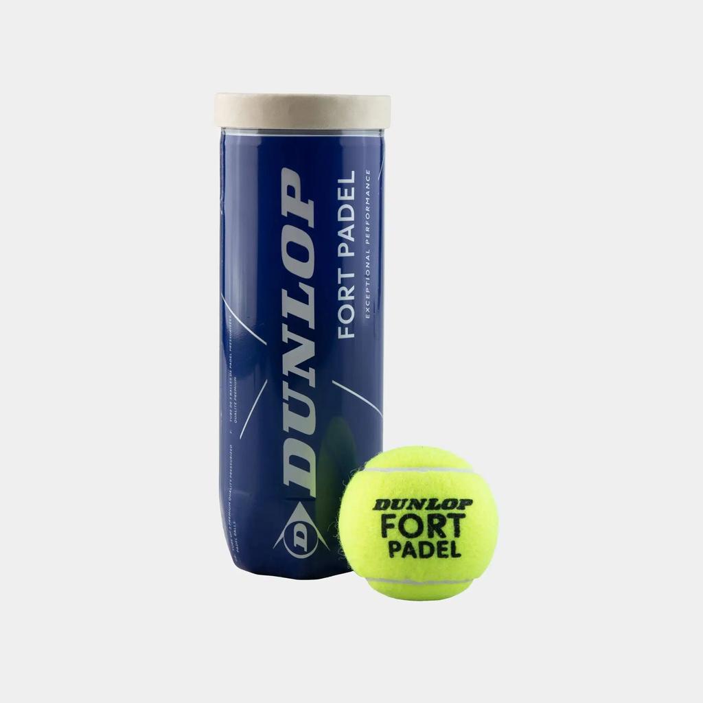 [601555] М'ячі для падл-тенісу Dunlop FORT PADEL 3PET 601555 (Оригінал)