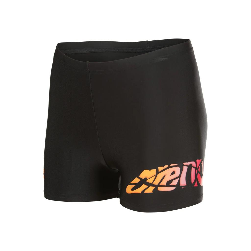 Плавки-боксери для хлопчиків Arena LETTERING SWIM SHORT, чорні, 010864-500 (оригінал)