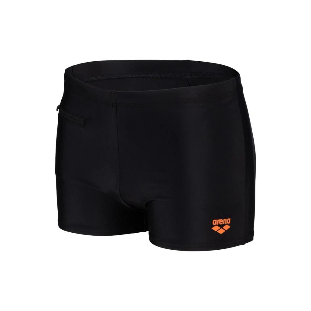 Плавки-боксери для чоловіків Arena ZIP SWIM SHORT Чорні 006159-500 (Оригінал)