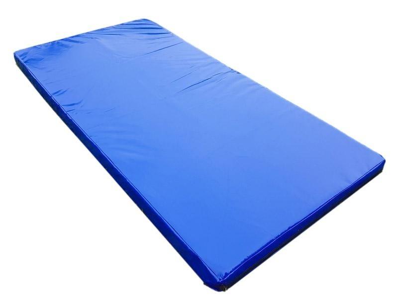 [PVC-21BL] Мат спортивний гімнастичний ПВХ 2м х 1м х 10см (Синій)