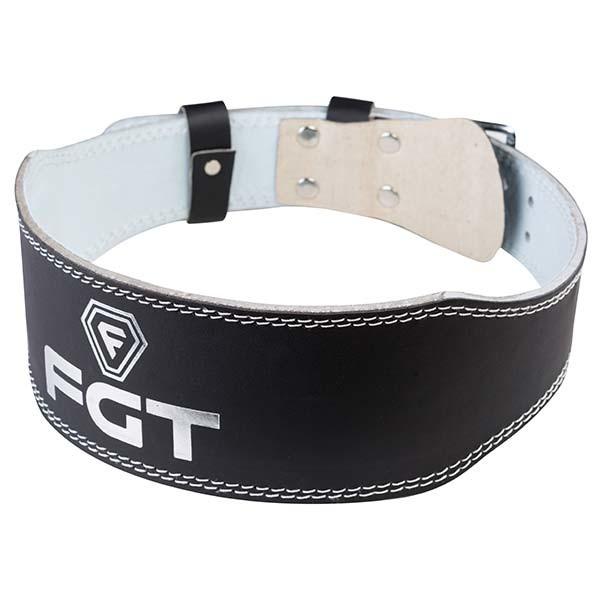 [F14023XL] Пояс атлетичний FGT, вузький, PU, чорний, розмір (F14023XL)