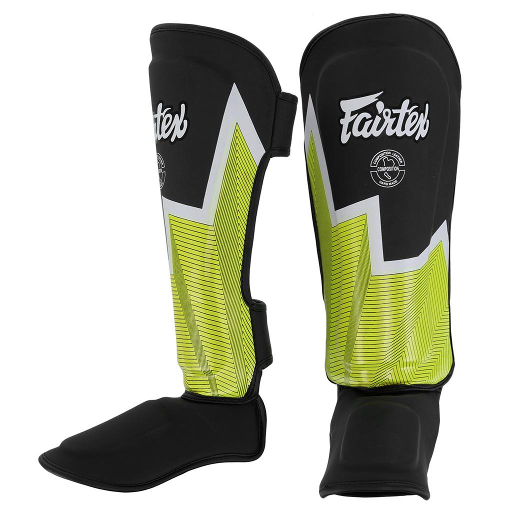 Захист гомілки та стопи шкіряний для єдиноборств FAIRTEX, розмір S-L BO-9486