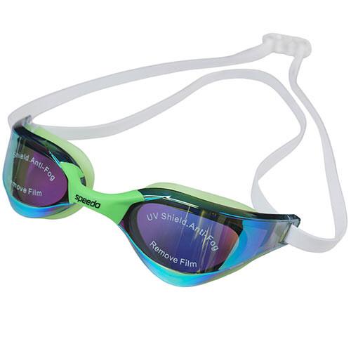 [8-091026W/GRW] Окуляри для плавання Speedo Fastskin Pure Focus Mirror (Білий/Зелений)