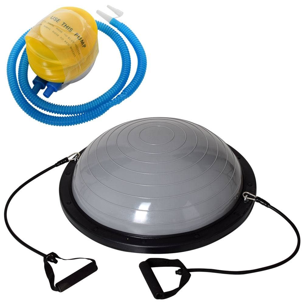 [GBS-200GRAY] Напівсфера для фітнесу з еспандерами BOSU Gemini (GBS-200GRAY)