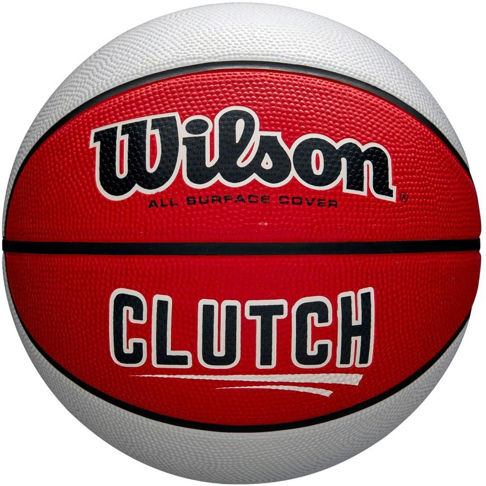 М'яч баскетбольний Wilson Clutch red/white size 7