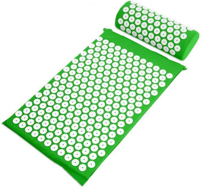 [YG2891] Килимок масажний аплікатор Кузнєцова Acupressure65см 40см Синій YG2891 (Зелений)