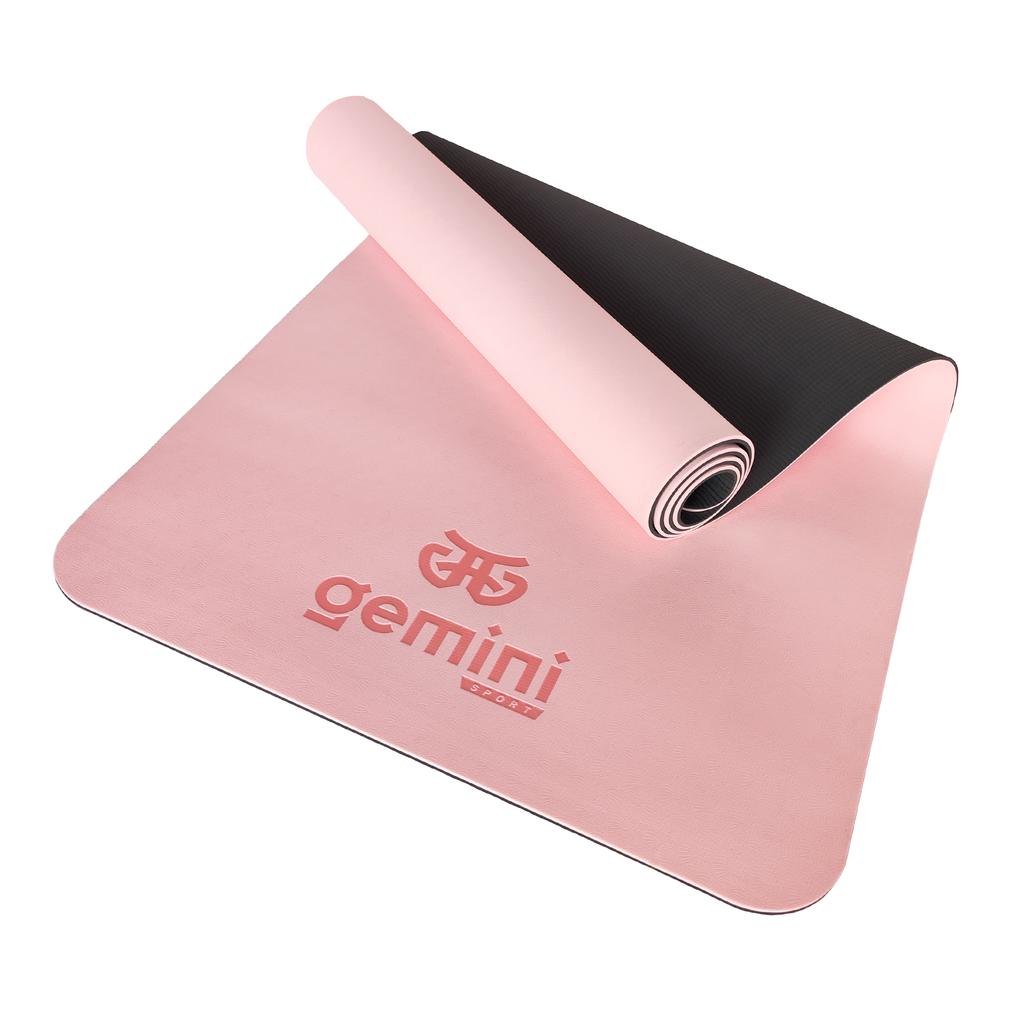 [GE-60001] Килимок для фітнесу та йоги Gemini Sport TPE+TC 6мм GE-60001