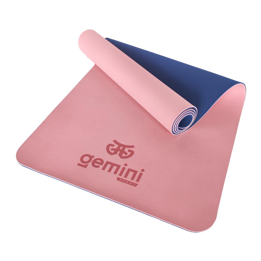 [GE-60003] Килимок для фітнесу та йоги Gemini Sport TPE+TC 6мм GE-60003