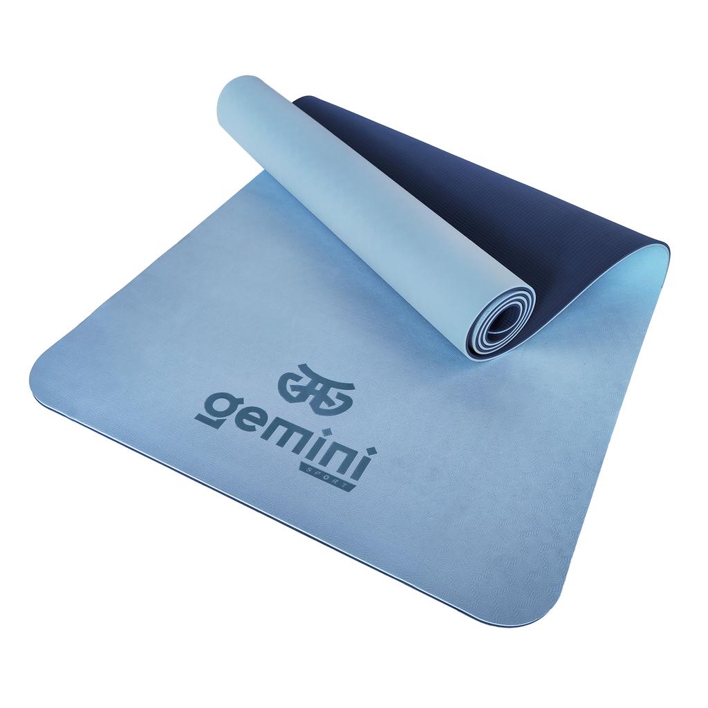 [GE-60004] Килимок для фітнесу та йоги Gemini Sport TPE+TC 6мм GE-60004