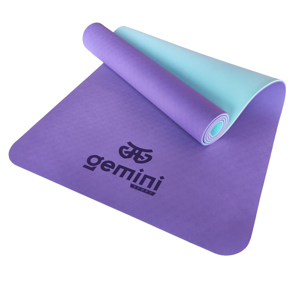[GE-60005] Килимок для фітнесу та йоги Gemini Sport TPE+TC 6мм GE-60005