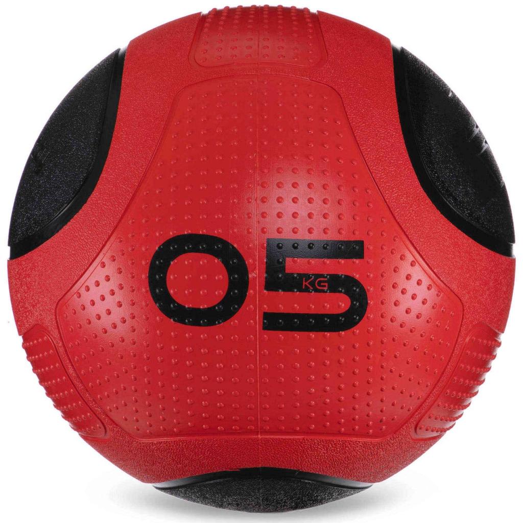 [GI-2620-5] М'яч медичний медбол Medicine Ball GI-2620-5 5кг червоний-чорний