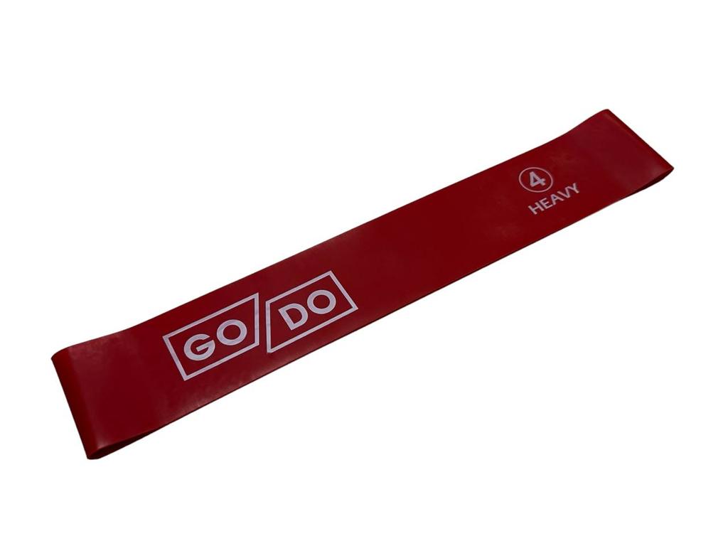 [GD-09R] Гума для ніг GoDo номер 4 червоний GD-09R 15кг