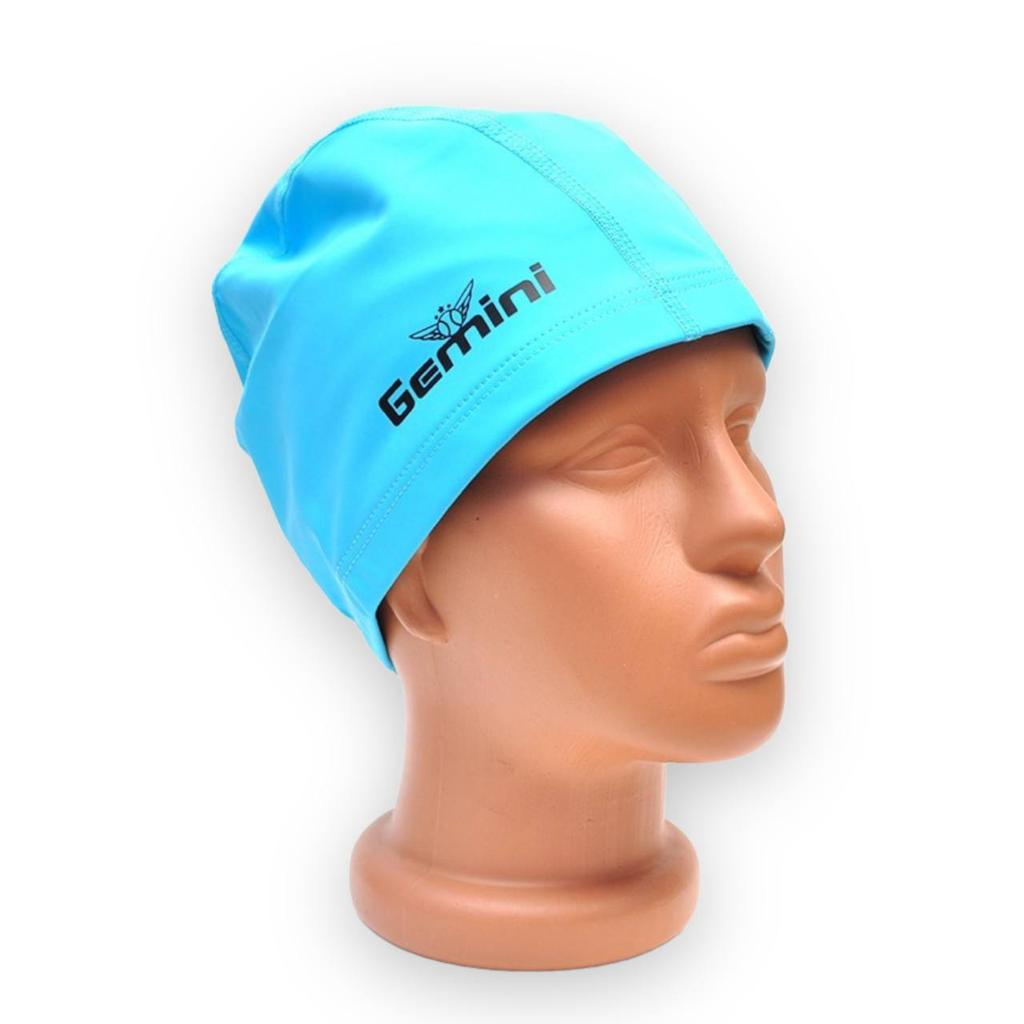 [SW-PU-01LIGHT-BLUE] Шапочка для плавання Gemini SW-PU-01LIGHT-BLUE бірювий