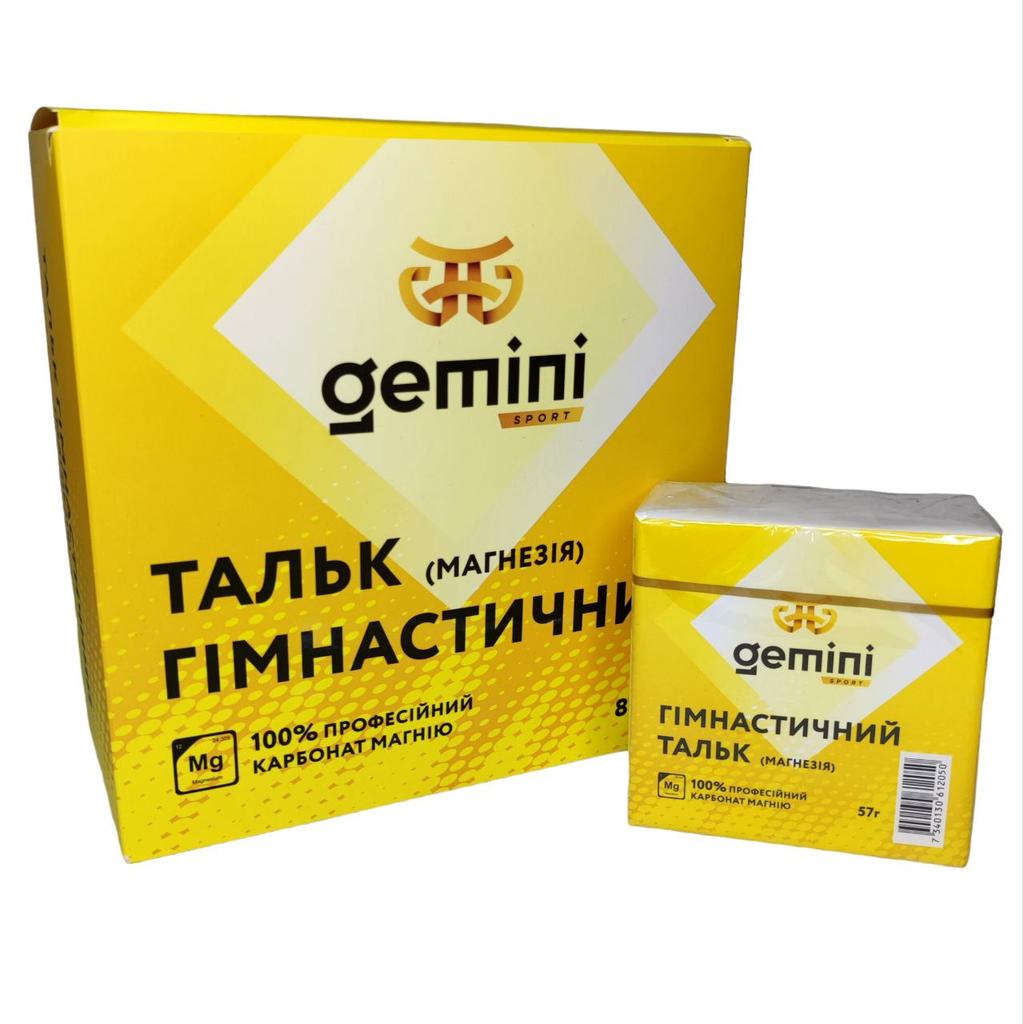 [G-57G1] Тальк гімнастичний (магнезія) Gemini 1 брикет G-57G1