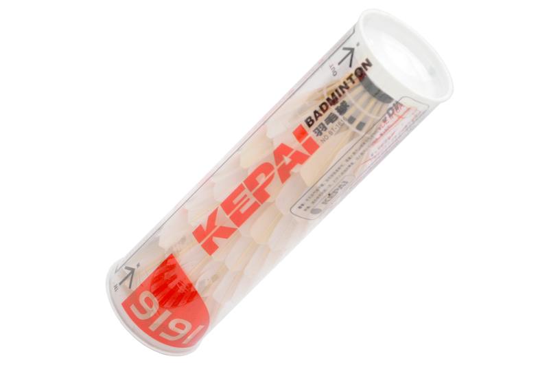 [BT-1616] Воланчик перовий KEPAI білий, 6шт у тубі