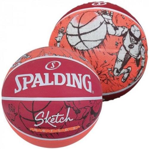 М'яч баскетбольний Spalding Sketch Drible Ball розмір 7 84381Z (Оригінал)