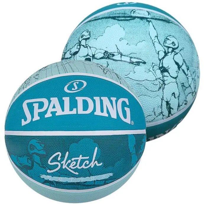 [84380Z] М'яч баскетбольний Spalding Sketch Crack Ball розмір 7 84380Z (Оригінал)