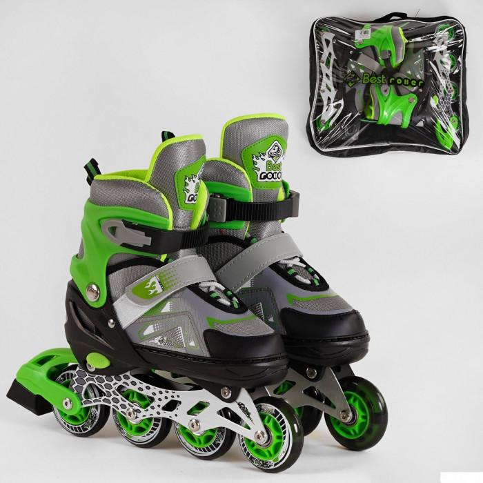Ролики BEST ROLLER розмір 38-42 сіро-зелений