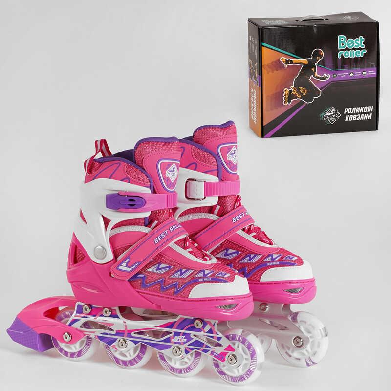 [33619-L] Ролики BEST ROLLER розмір 38-42 рожевий