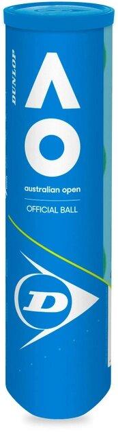 [610355] М'ячі для тенісу Dunlop Australian Open 4 ball (Оригінал) 610355