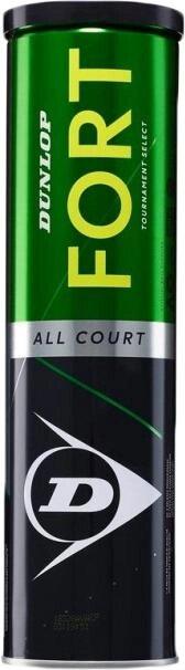 М'ячі для тенісу Dunlop Fort TS металева банка 4 шт (Оригінал) 601316