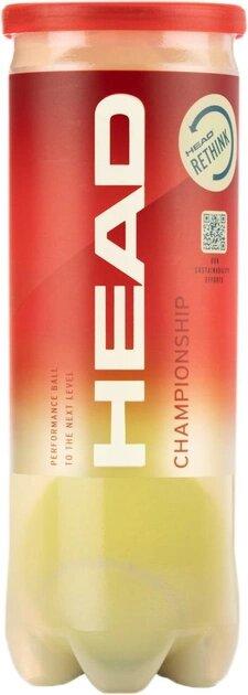 [575-003] М'ячі для тенісу HEAD Championship 3B (Оригінал) 575-003