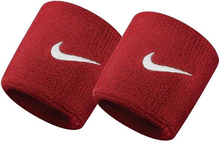 [N.NN.04.601.OS] Напульсник Nike SWOOSH WRISTBANDS 2 PK VARSITY RED/WHITE червоний
