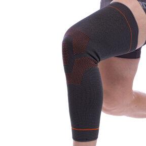 [ST-948] Бандаж еластичний подовжений компресійний на гомілку і коліно Knee compression sleeve SIBOTE S-XL 1шт ST-948 (S/M)