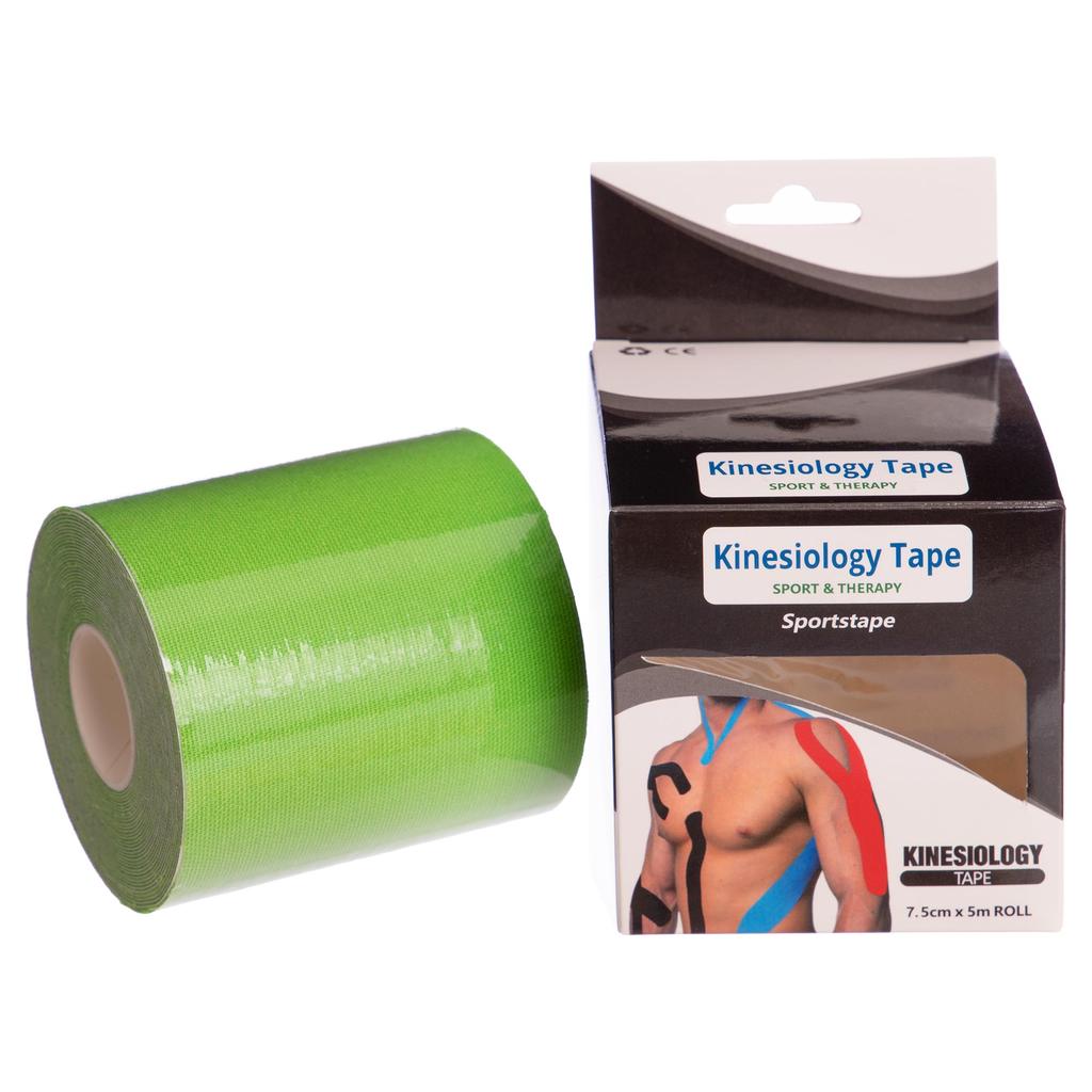 [BC-0841-7.5] Кінезіо тейп (Kinesiology tape) BC-0841-7.5 (Зелений)