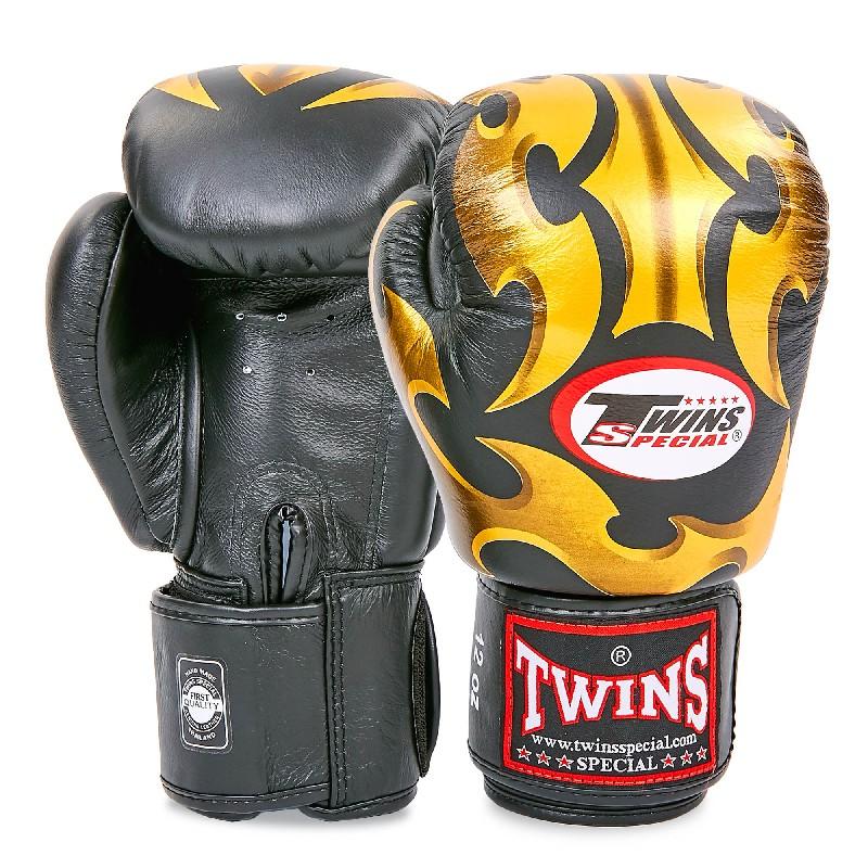 [FBGVL3-22-14] Рукавички боксерські шкіряні TWINS FBGVL3-22 14oz (Оригінал)