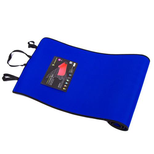 Килимок для фітнесу та йоги EVA IronMaster IR97510 180см 60см 6мм Синій