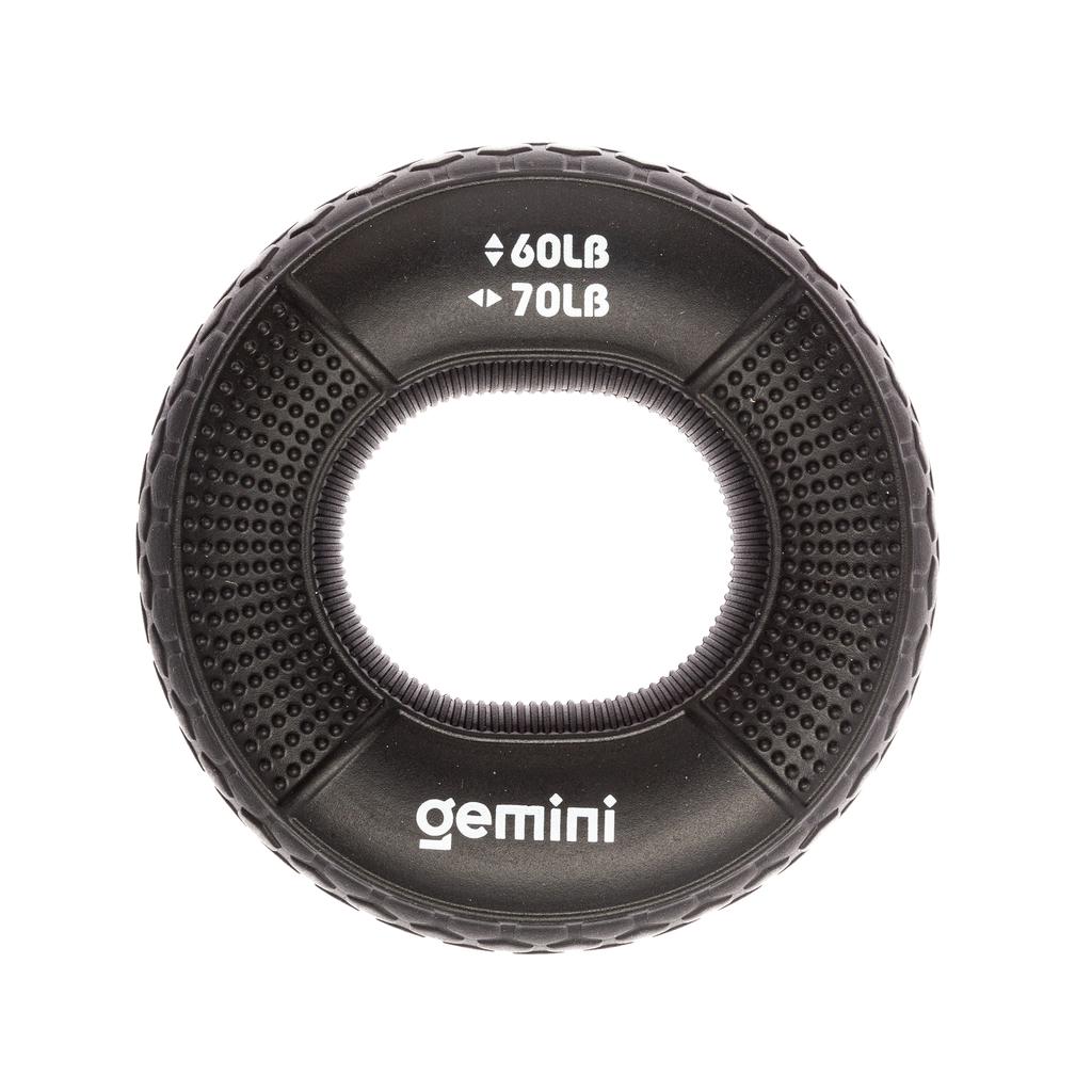 [GI-4000-(60LB-70LB)] Еспандер кистьовий кільце силікон Gemini GI-4000-(60LB-70LB) навантаження 27кг-31кг чорний