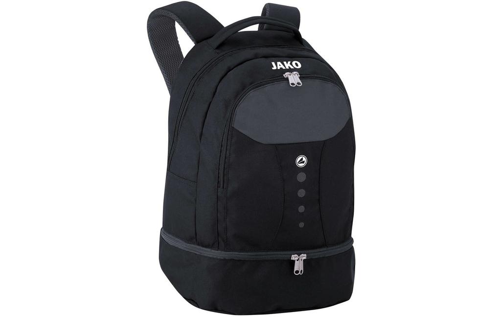 [1816-08] Рюкзак Jako Striker 32L, Чорний 1816-08 (Оригінал)