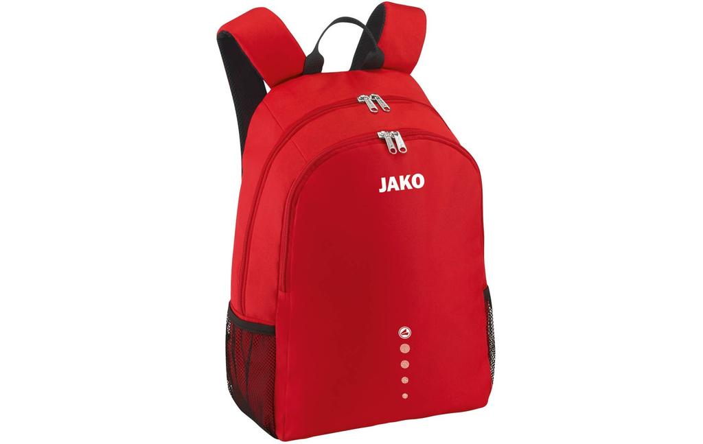 [1850-01] Рюкзак Jako CLASSICO 18L, Червоний 1850-01 (Оригінал)
