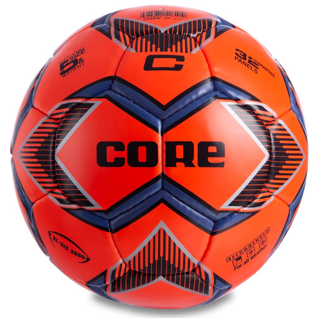 М'яч футбольний CORE HI VIS3000 CR-017 №5 PU