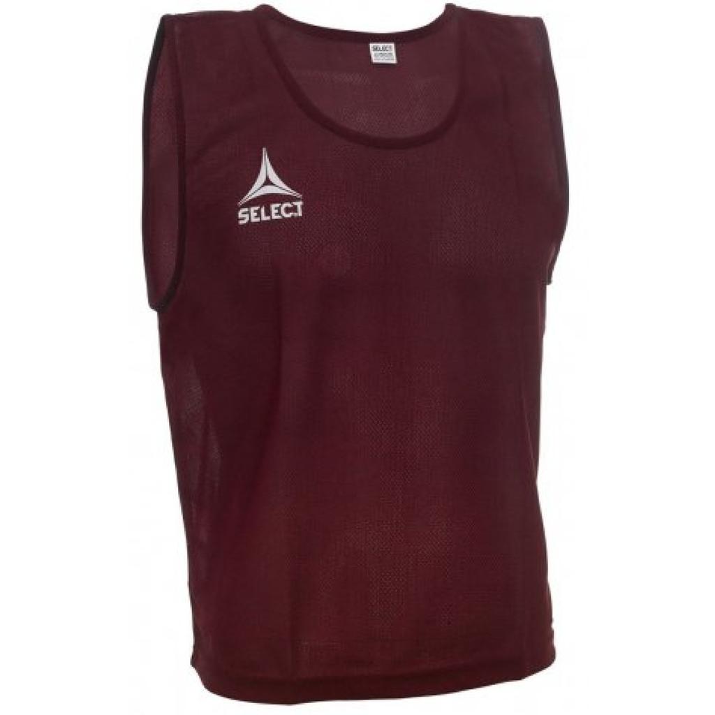 Манішка для футболу доросла Select Bib Basic бордовий 72х66см (Оригинал)