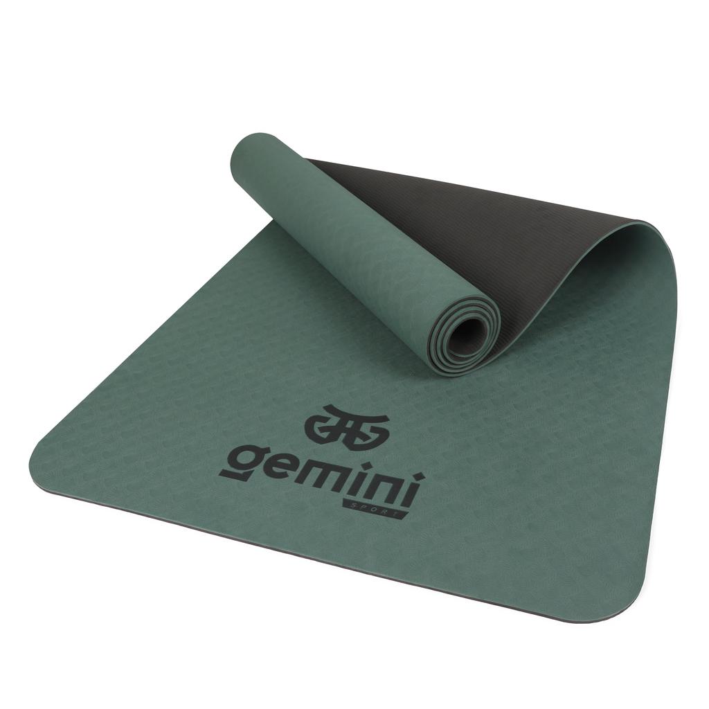 [GE-60024] Килимок для фітнесу та йоги Gemini Sport TPE+TC 6мм GE-60024