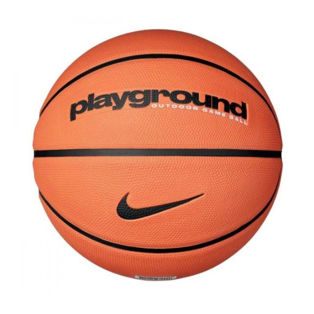 М'яч баскетбольний Nike Everyday Playground 8P Deflated AMBER/BLACK/BLACK розмір 6 N.100.4498.814.06 (Оригінал)