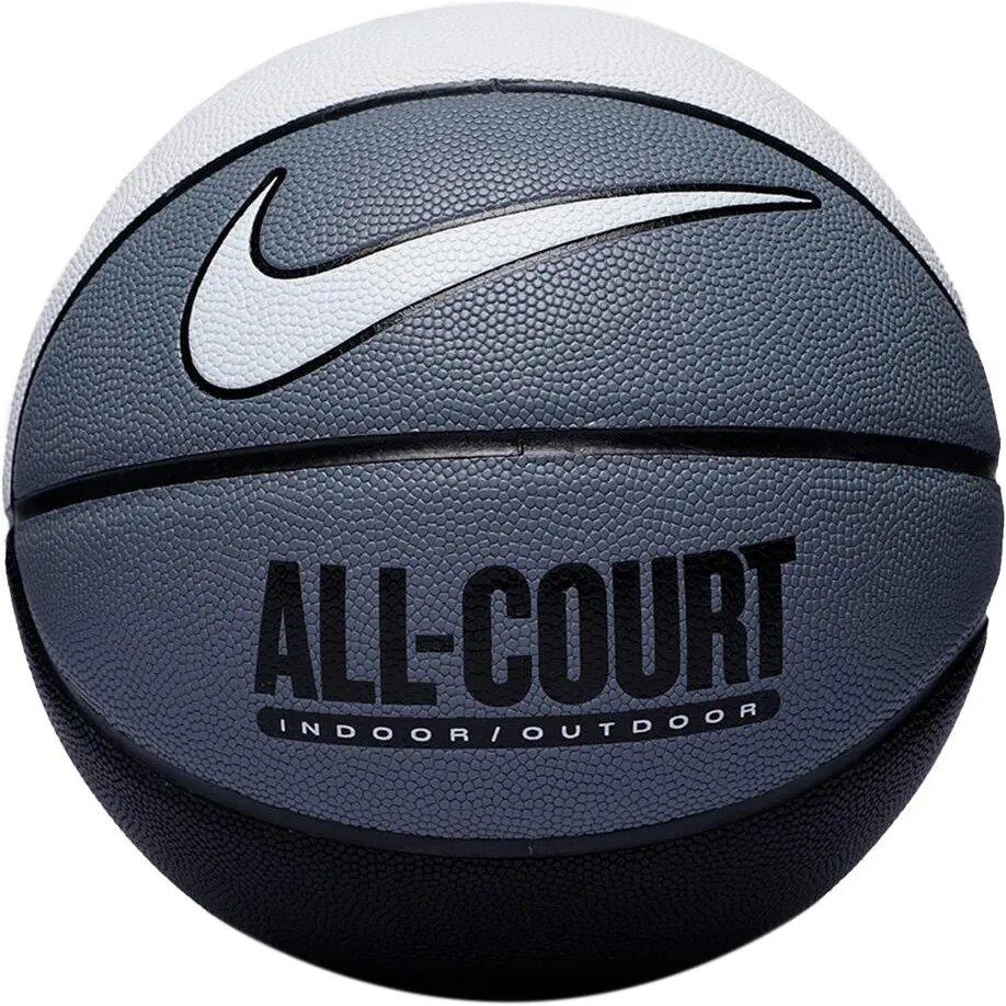 М'яч баскетбольний Nike Everyday All Court 8P Deflated Grey/Black/White size 7 N.100.4369.120.07 (Оригінал)