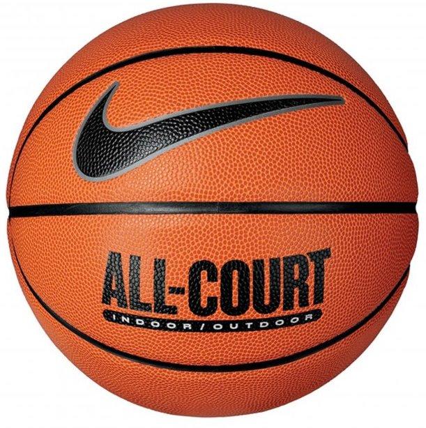 М'яч баскетбольний Nike Everyday All Court 8P Deflated AMBER/BLACK/METALLIC SILVER/BLACK size 7 N.100.4369.855.07 (Оригінал)