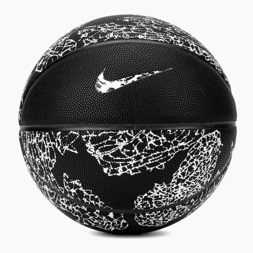 М'яч баскетбольний NIKE BASKETBALL 8P PRM ENERGY DEFLATED BLACK/BLACK/BLACK/WHITE розмір 7 N.100.8259.069.07 (Оригінал)