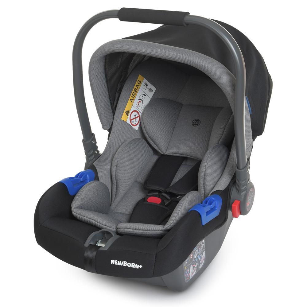 [ME 1043] Автокрісла (бебікокон) ME 1043 NEWBORN+ Чорний (червоний)