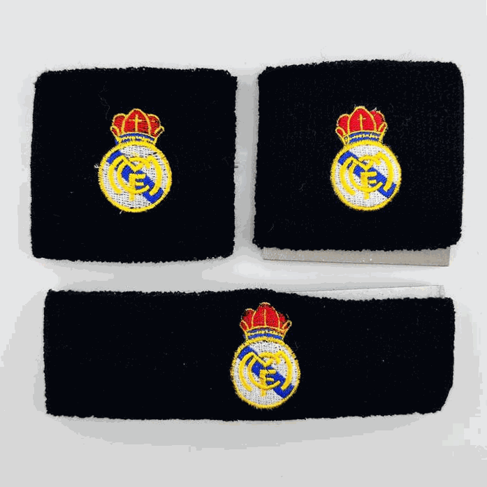 Набір напульсник та пов'язка на голову Real Madrid GH-306