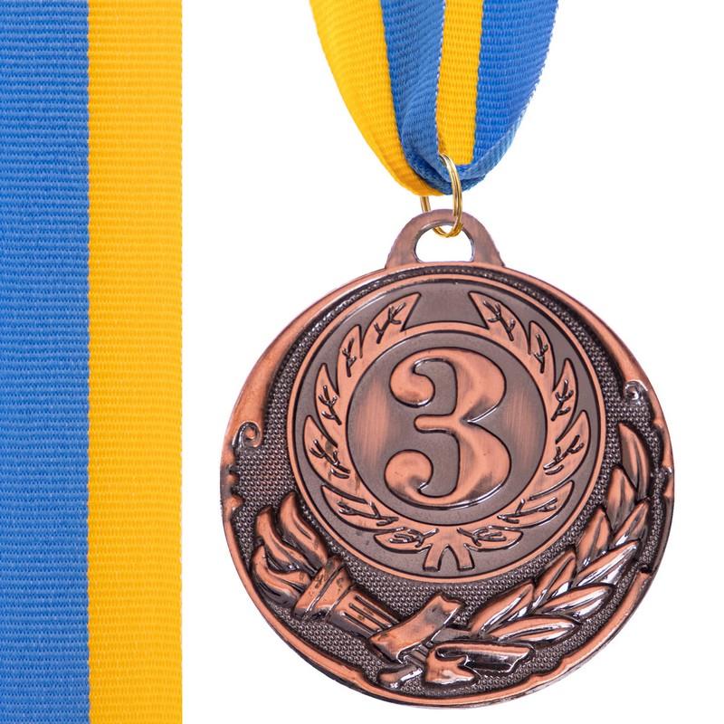 Медалі зі стрічкою 3 місце 4,5см C-4334-3