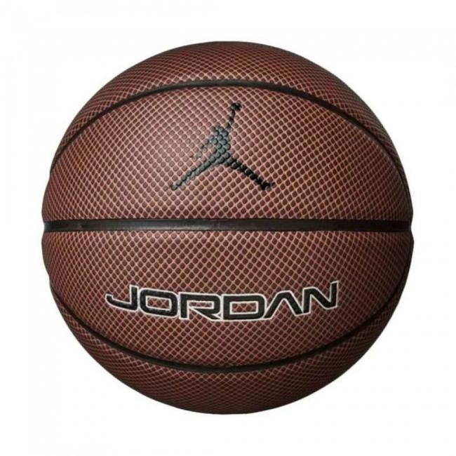 М'яч баскетбольний Nike JORDAN LEGACY 8P DARK AMBER/BLACK/METALLIC SILVER/BLACK size 7