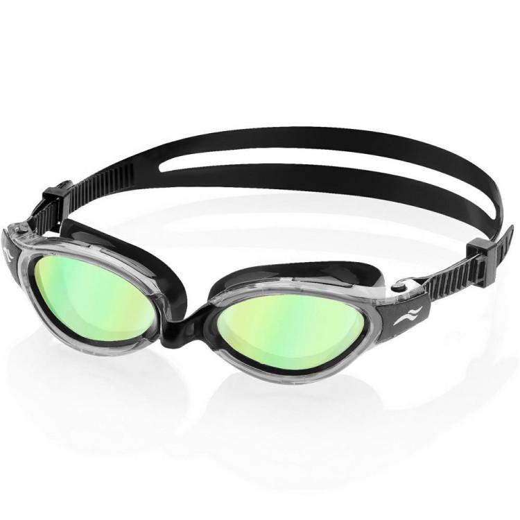 [283-53] Окуляри для плавання Aqua Speed ​​BLADE TRITON 2.0 MIRROR 60418 чорний, сірий Уні OSFM 283-53 (Оригінал)