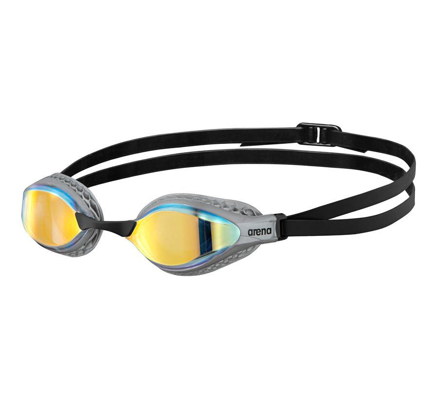 [003151-201] Окуляри для плавання Arena AIR-SPEED MIRROR сірий, чорний Уні OSFM 003151-201 (Оригінал)