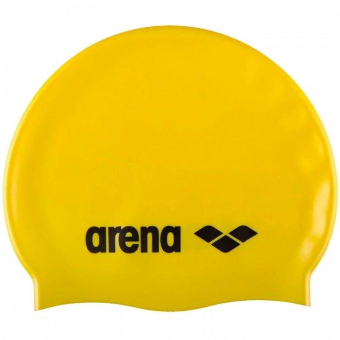[91670-035] Шапка для плавання Arena CLASSIC SILICONE JR жовтий, чорний Дет OSFM 91670-035 (Оригінал)