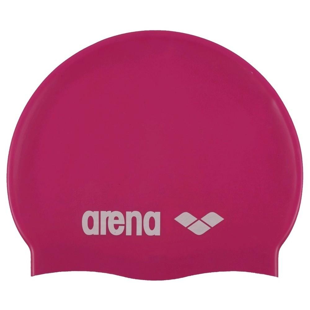 [91670-091] Шапка для плавання Arena CLASSIC SILICONE JR рожевий Дет OSFM 91670-091 (Оригінал)